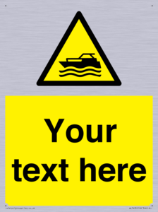 Custom Warning motorised watercraft